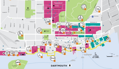 Downtown Halifax Map image