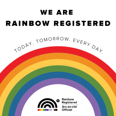 We are a Rainbow Registered organization! image