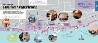 Halifax Waterfront Map image