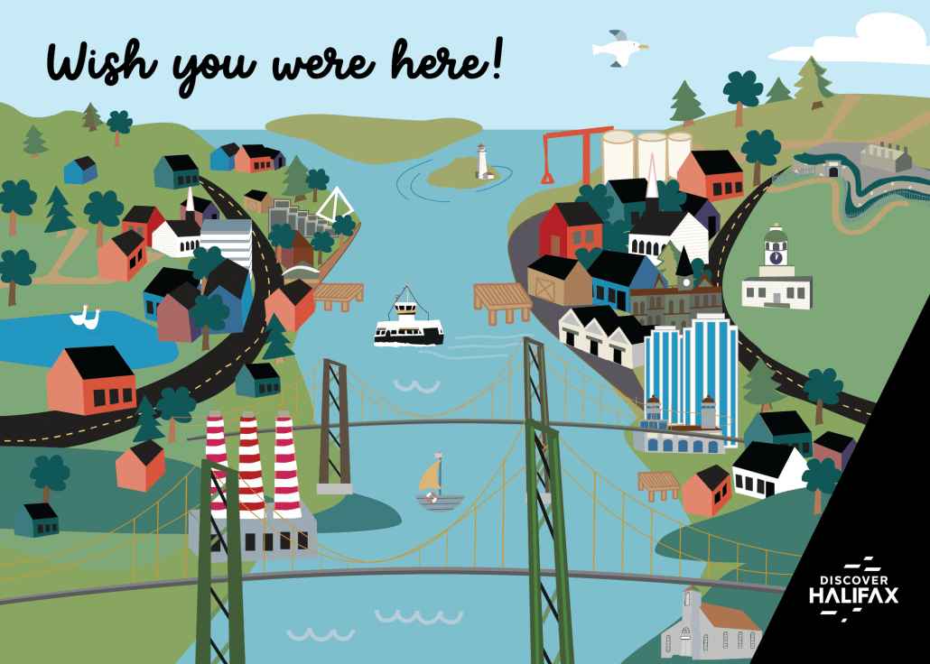 Halifax Kids' Guide Postcard front