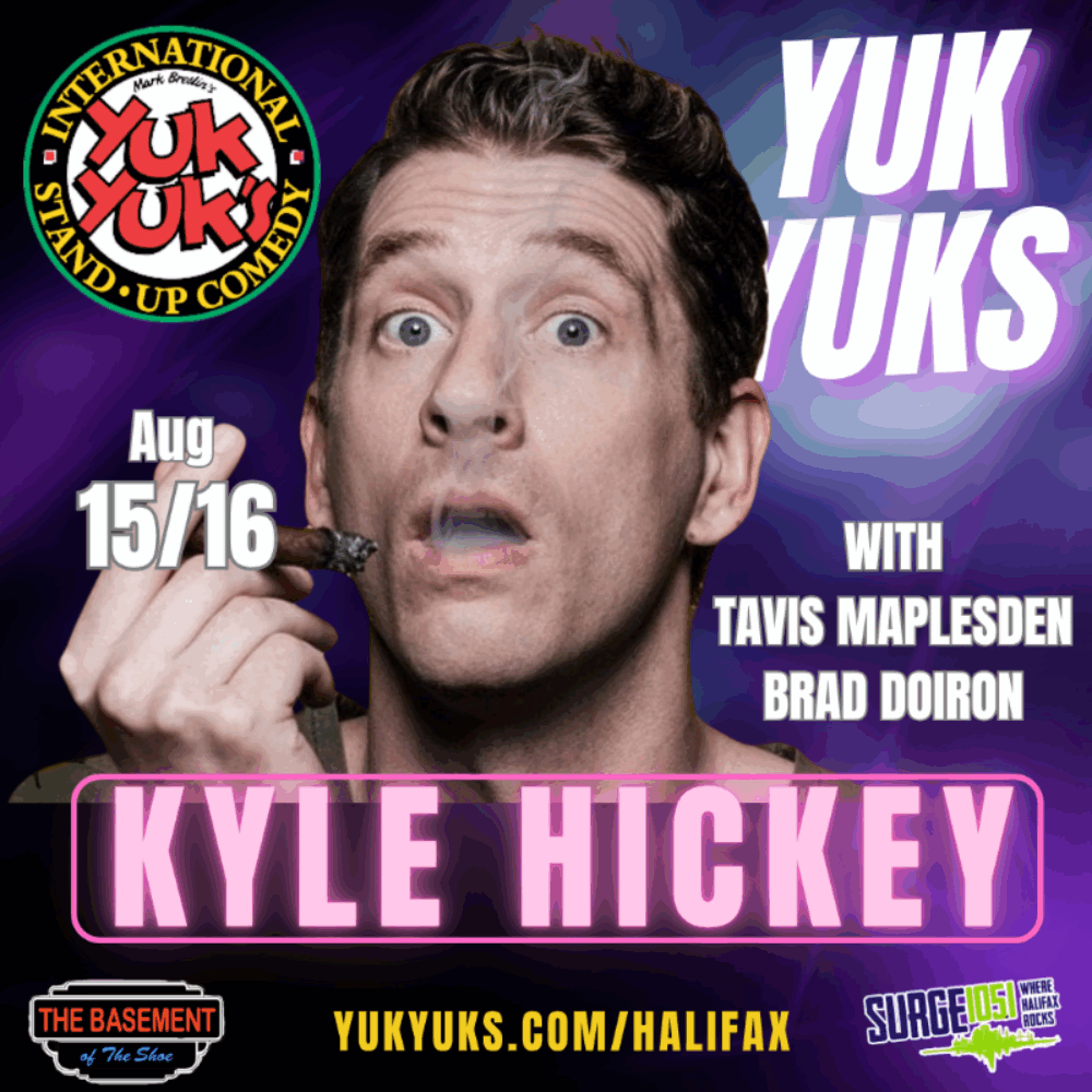 Yuk Yuks Halifax presents Kyle Hickey! image